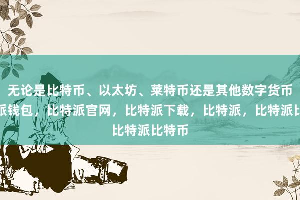 无论是比特币、以太坊、莱特币还是其他数字货币比特派钱包，比特派官网，比特派下载，比特派，比特派比特币